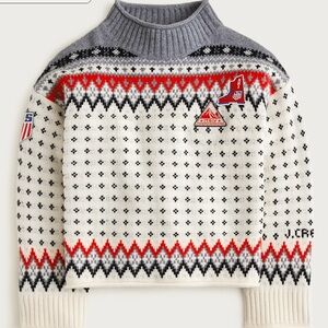 J.Crew U.S. Ski & Snowboard Fair Isle Rollneck sweater NWT 3X